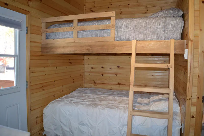 Lits superposés du chalet Le Campagnard